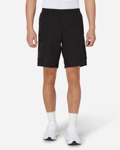 9 INCH Stretch Woven Shorts with Mesh Pockets