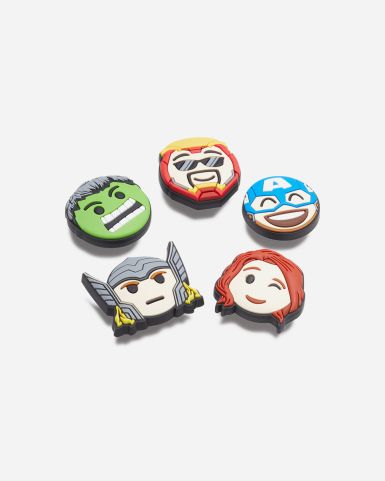 UK Avengers Emojis 5 Pack Jibbitz