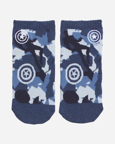 Camo Captain America  Ped Socks 