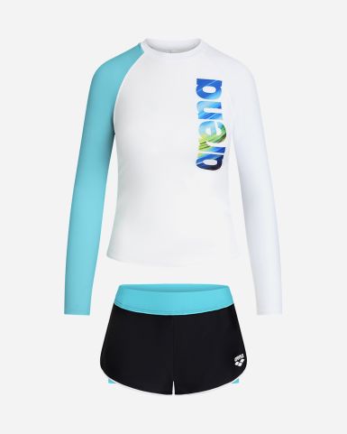 Sunrise Long Sleeves Sun Protection Top With Shorts