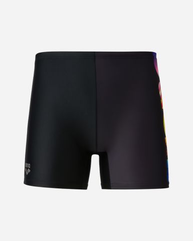 Toughsuit Basic 漸層logo印花訓練平腳泳褲