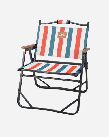 Low Chair Stripe Orange